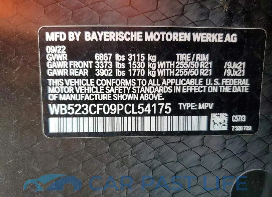 WB523CF09PCL54175# 13