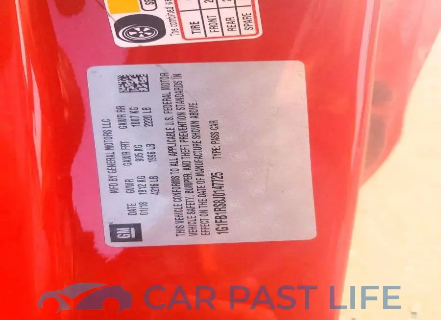 1G1FB1RS8J0147725# 12