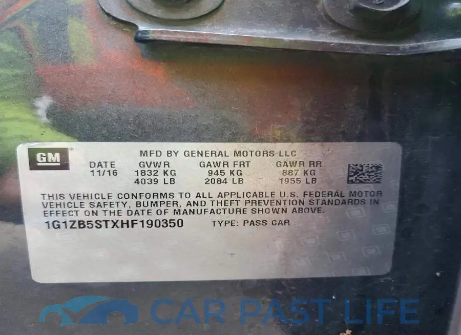 1G1ZB5STXHF190350# 12