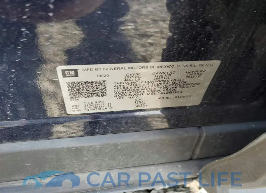 3GNAXHEV8LS686621# 13