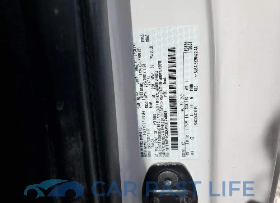 1FTMF1C5XPKE74808# 13