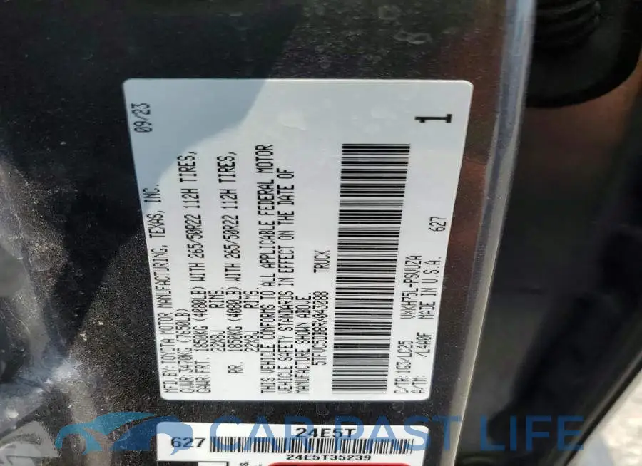 5TFVC5DB8RX043088# 13