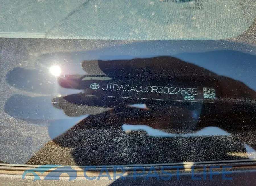 JTDACACU0R3022835# 12