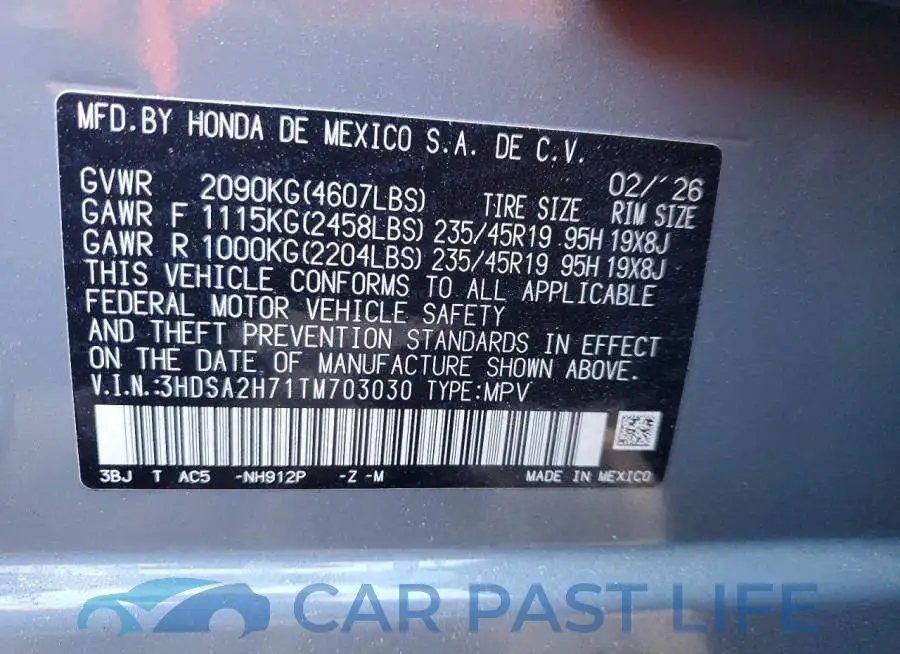 3HDSA2H71TM703030# 13
