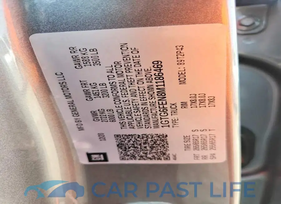 1GTG6FEN8M1186469# 13