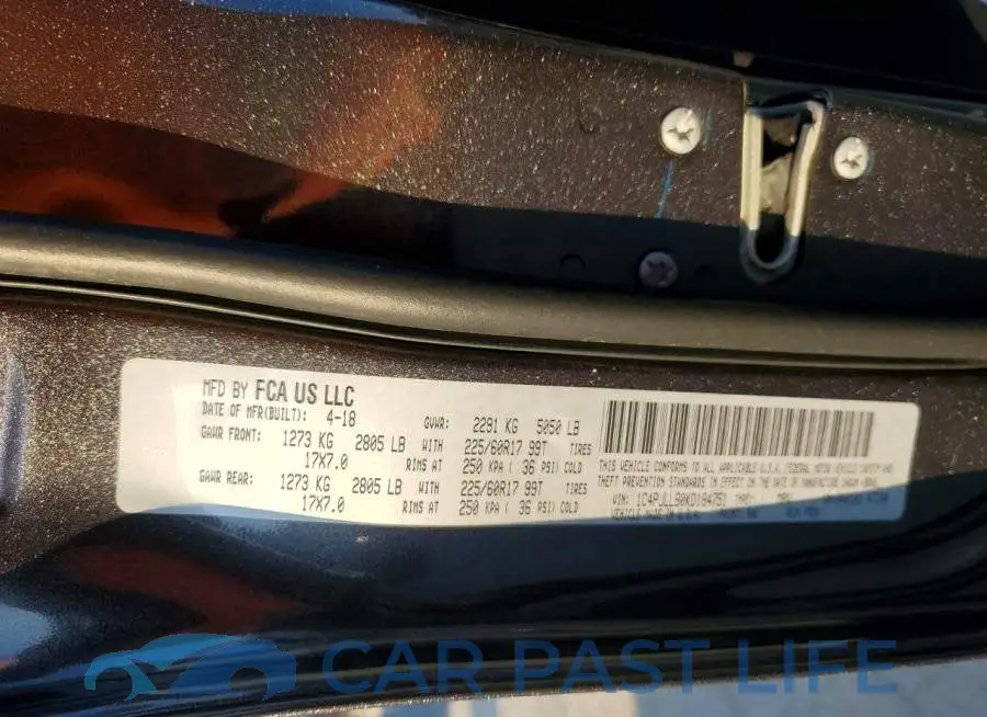 1C4PJLLB0KD184751# 13