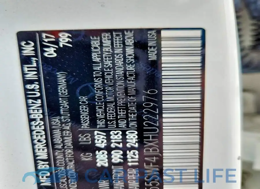 55SWF4JBXHU222976# 12