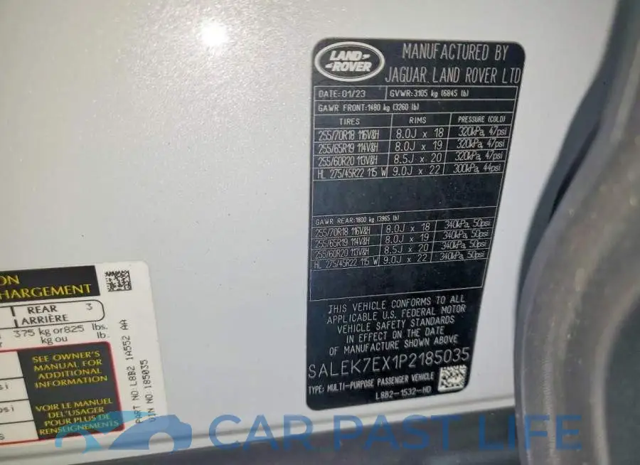 SALEK7EX1P2185035# 14