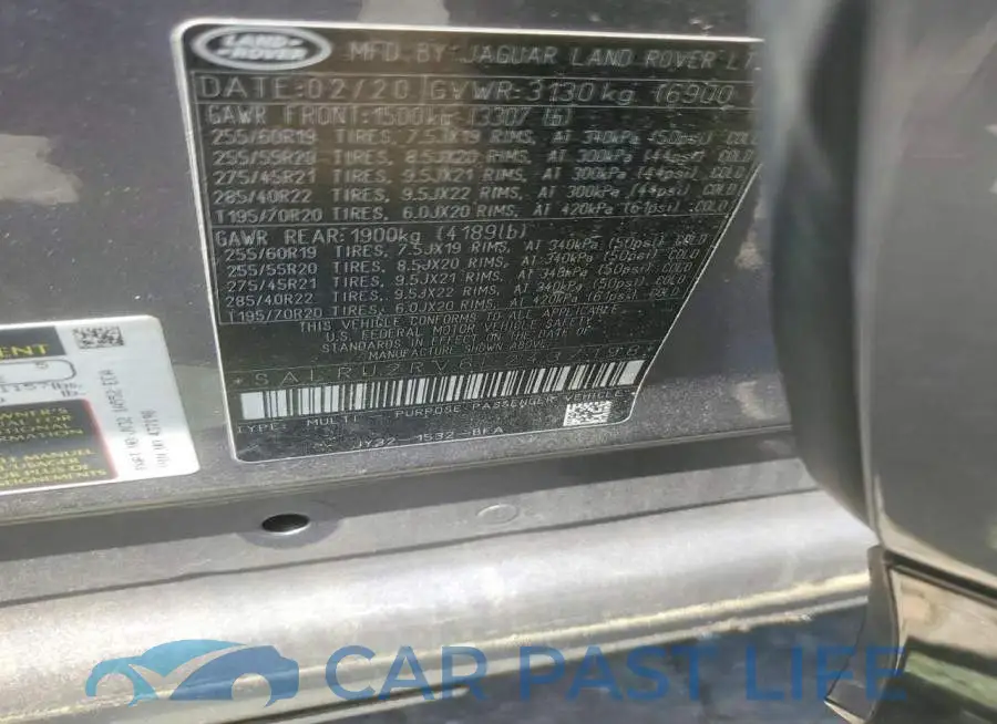 SALRU2RV6L2437198# 13