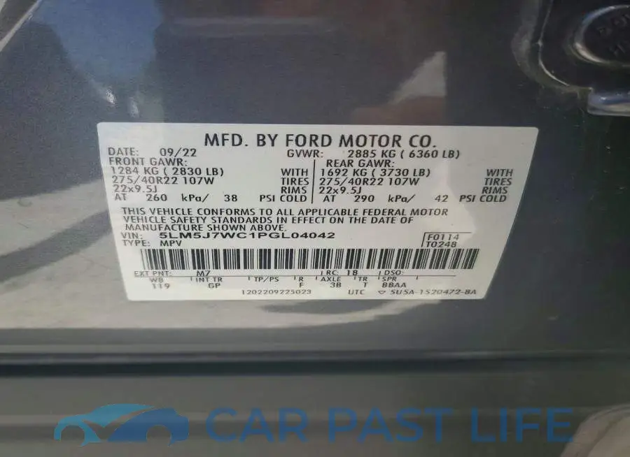 5LM5J7WC1PGL04042# 13