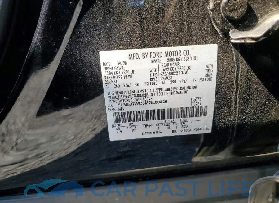 5LM5J7WC5MGL00426# 13