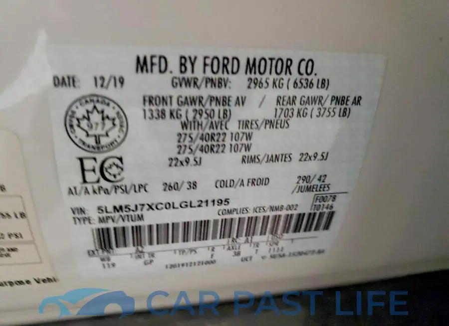 5LM5J7XC0LGL21195# 13