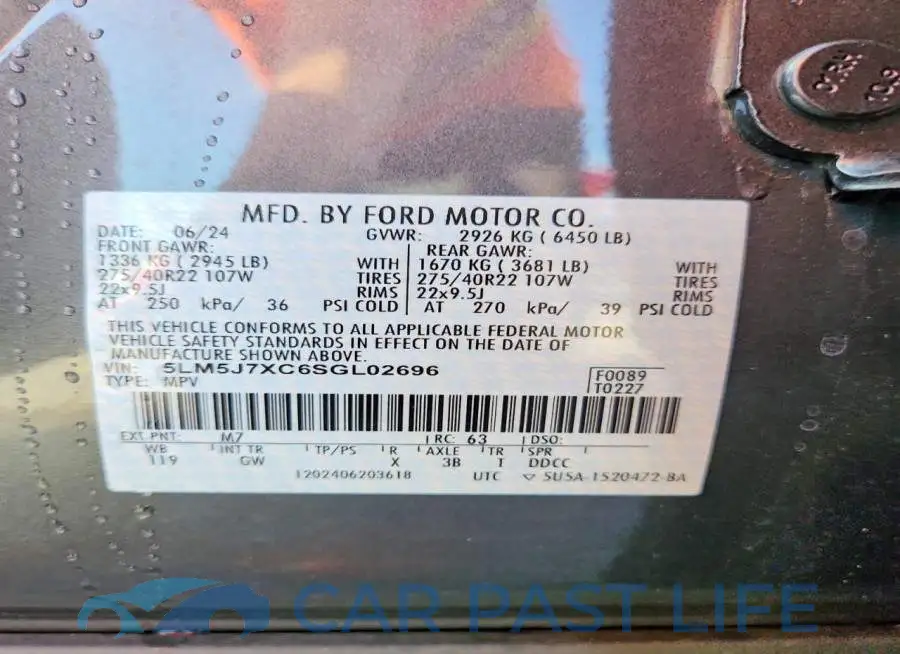 5LM5J7XC6SGL02696# 13