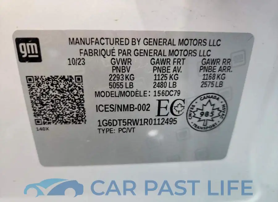 1G6DT5RW1R0112495# 12