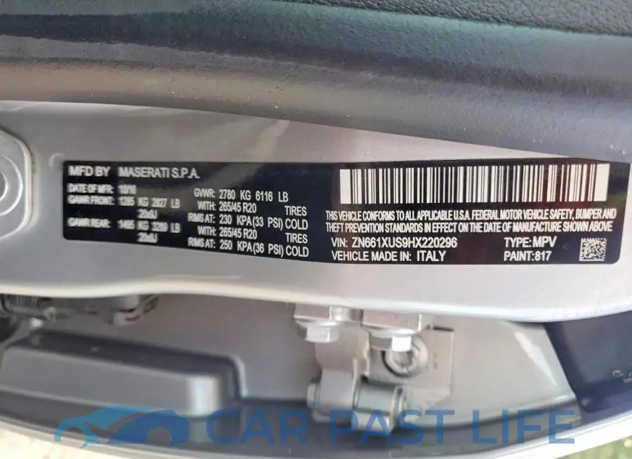 ZN661XUS9HX220296# 13