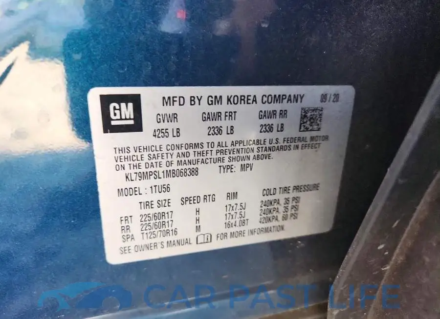 KL79MPSL1MB068388# 13