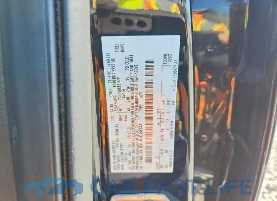 1FMCU9HD1JUC24347# 13