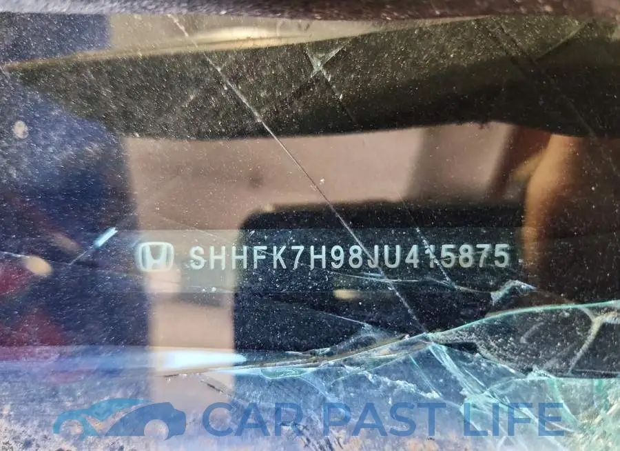 SHHFK7H98JU415875# 12
