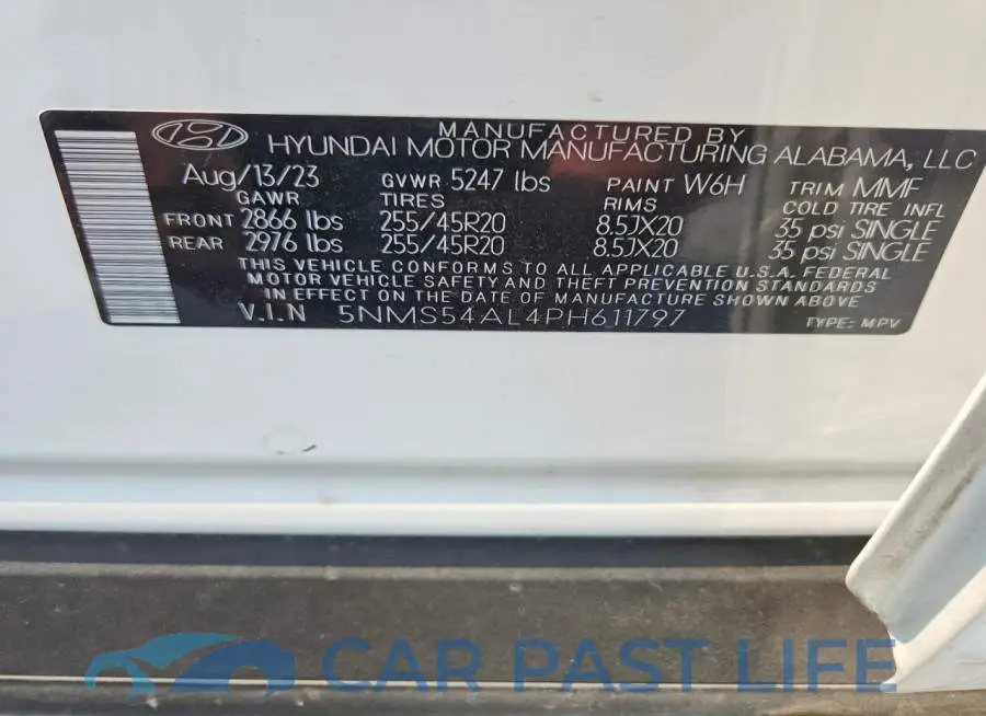 5NMS54AL4PH611797# 13