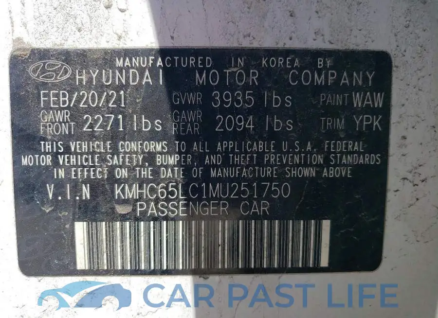 KMHC65LC1MU251750# 12