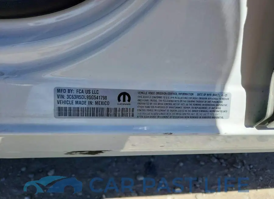 3C63R5DL9SG541798# 12