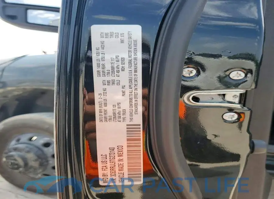 3C63RRJL9TG273140# 13