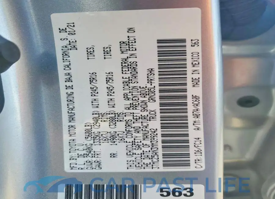 3TMCZ5AN3MM399242# 12