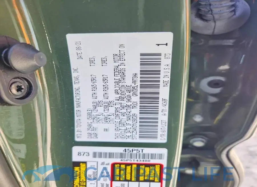 5TFCZ5AN3MX280309# 12