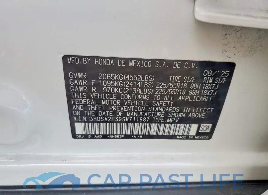3HDSA2H39SM711887# 13