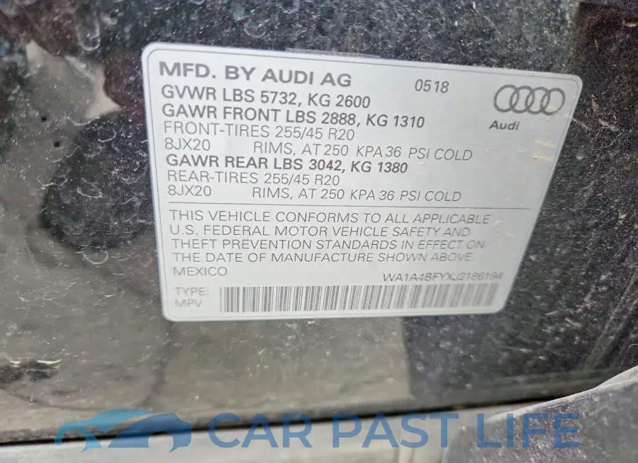 WA1A4BFYXJ2186194# 13