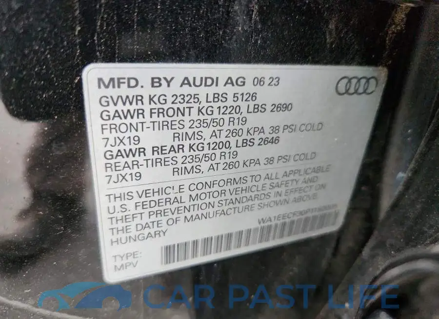 WA1EECF30P1150005# 13