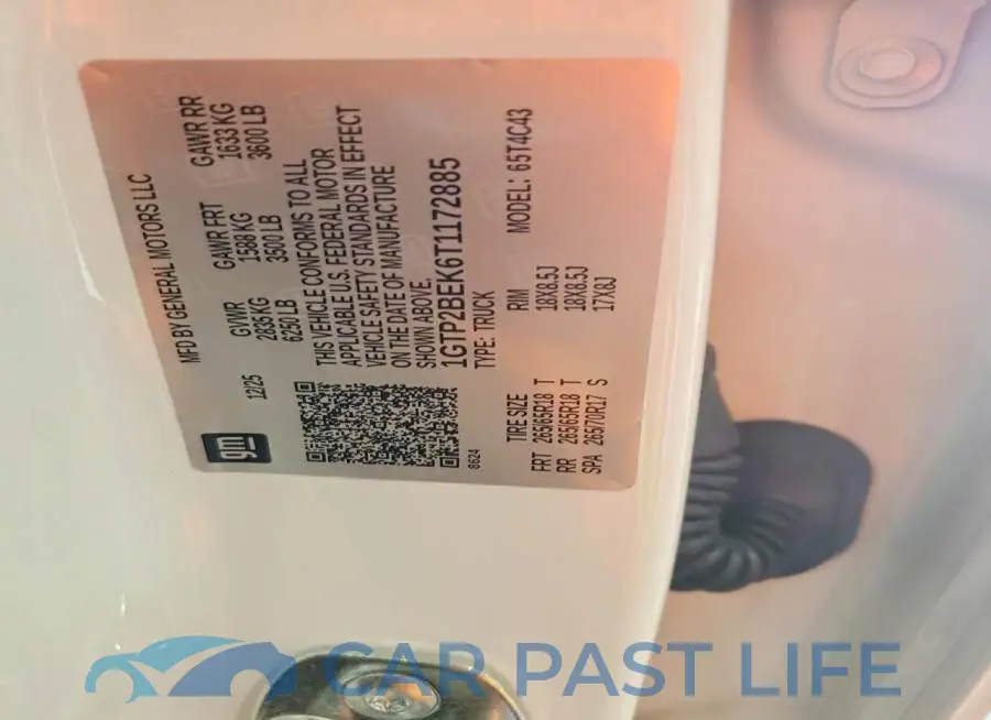 1GTP2BEK6T1172885# 12