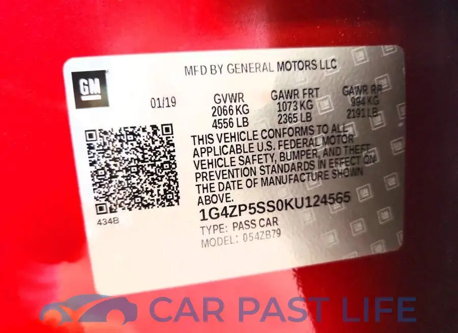 1G4ZP5SS0KU124565# 12