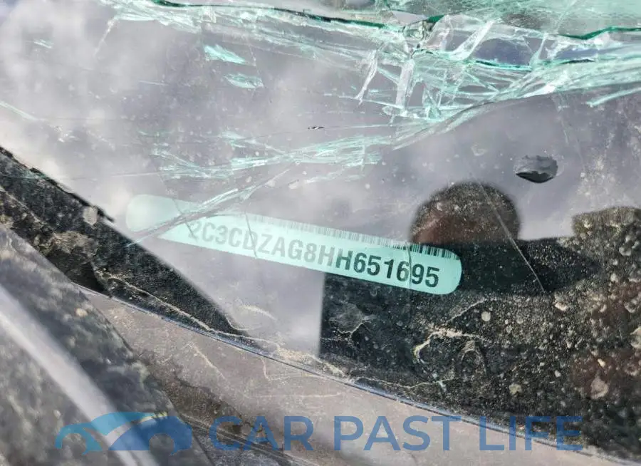 2C3CDZAG8HH651695# 13