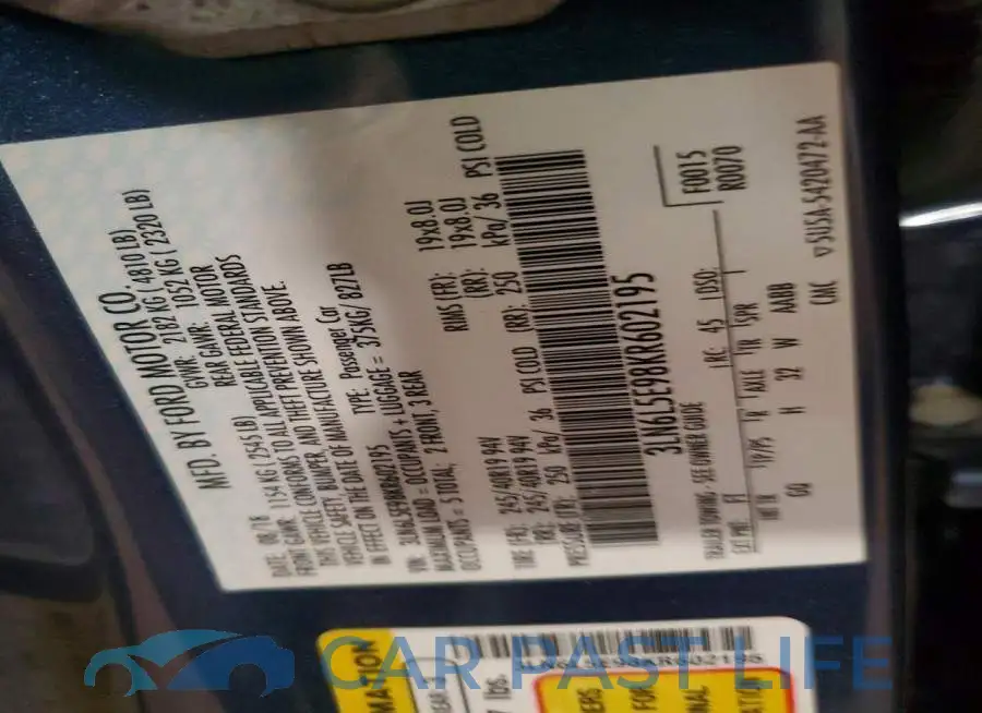 3LN6L5E98KR602195# 12
