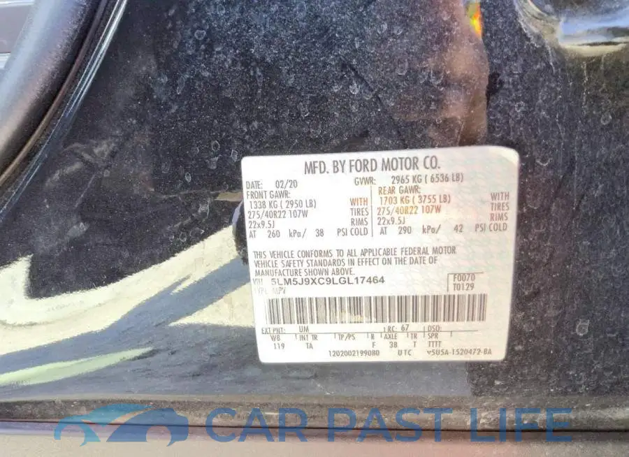 5LM5J9XC9LGL17464# 13