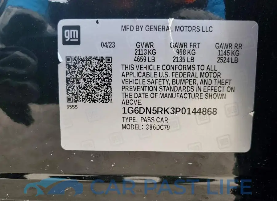 1G6DN5RK3P0144868# 14