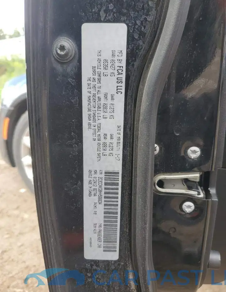 2C3CCAKG8HH566634# 12
