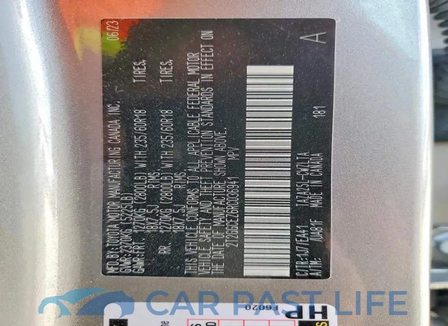 2T2GGCEZ6RC036941# 13