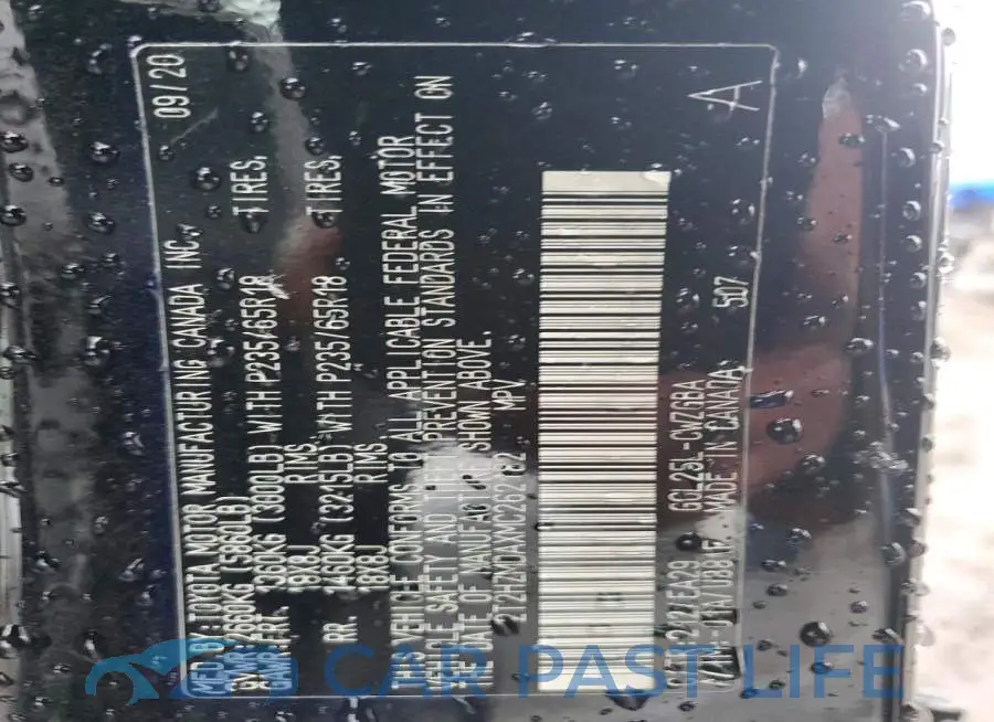 2T2HZMDAXMC262182# 14