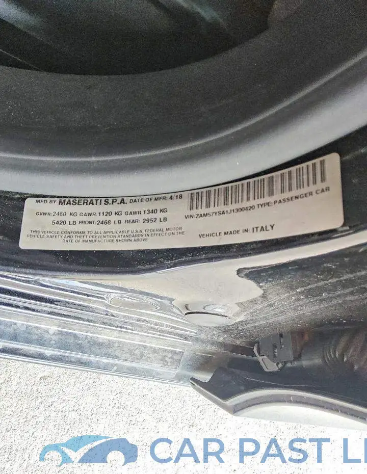 ZAM57YSA1J1300420# 12