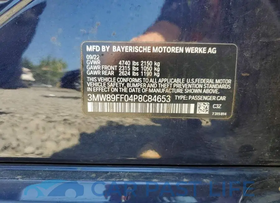 3MW89FF04P8C84653# 12