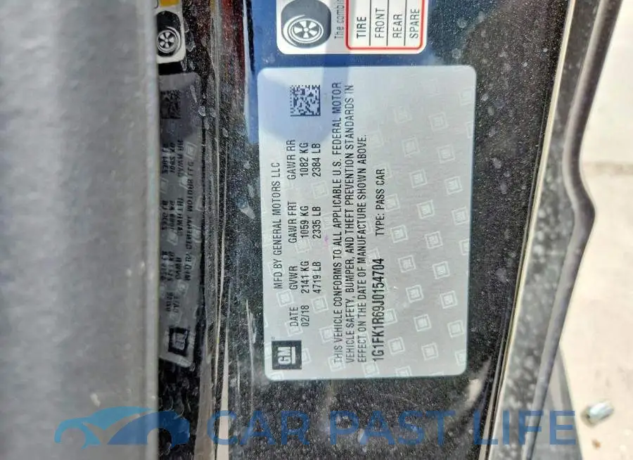 1G1FK1R69J0154704# 12