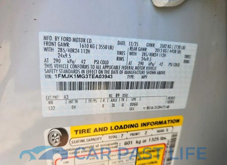 1FMJK1MG3TEA03943# 13