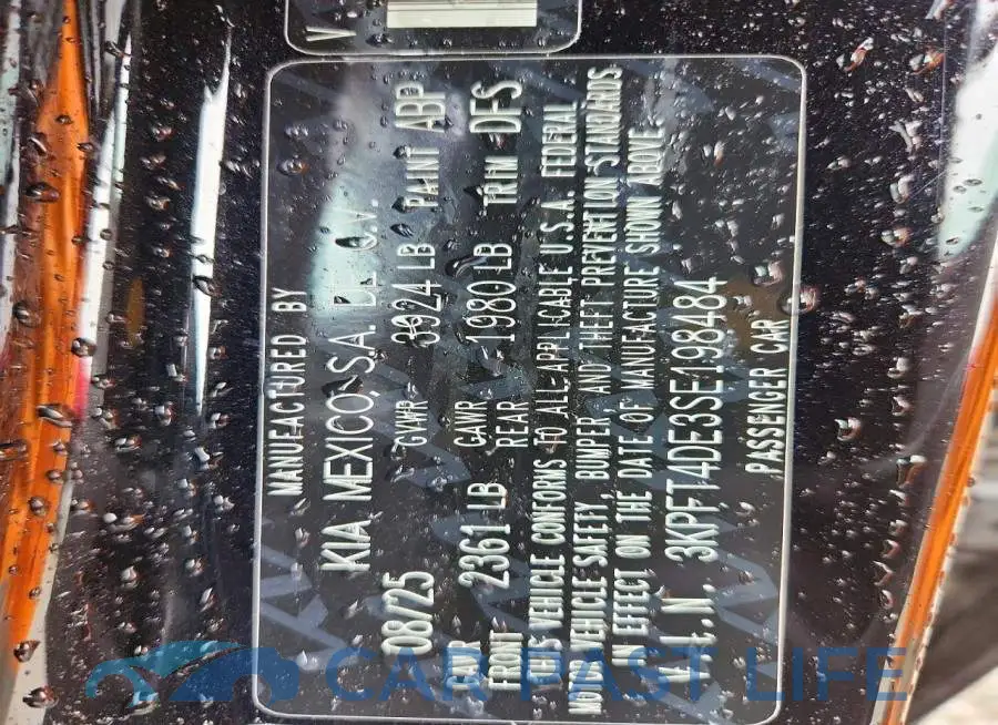 3KPFT4DE3SE198484# 13