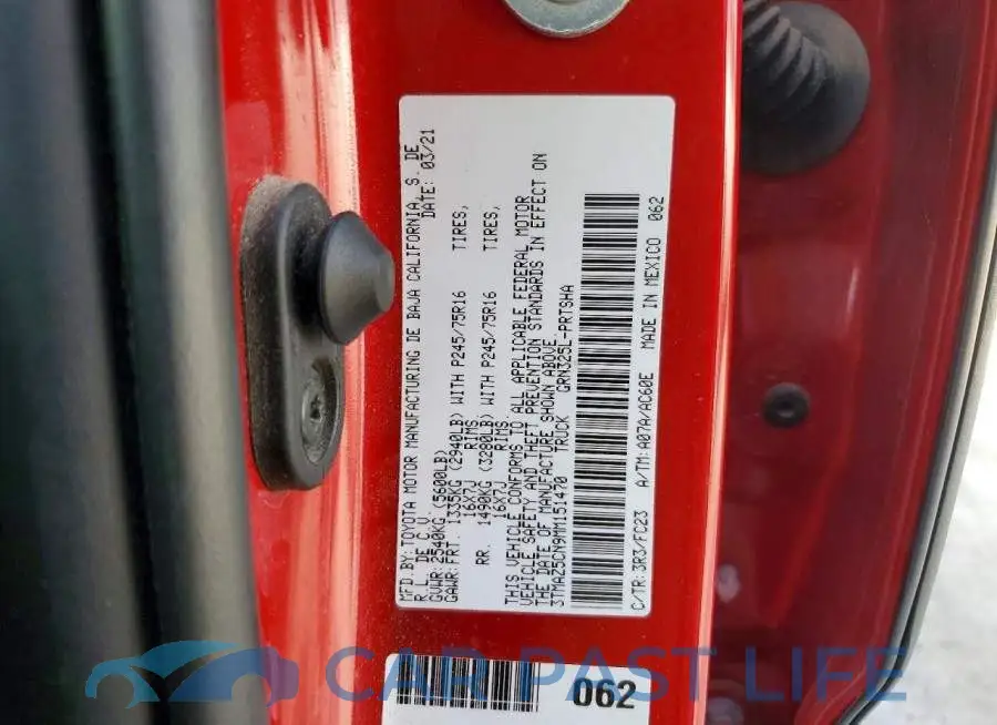 3TMAZ5CN9MM151470# 12