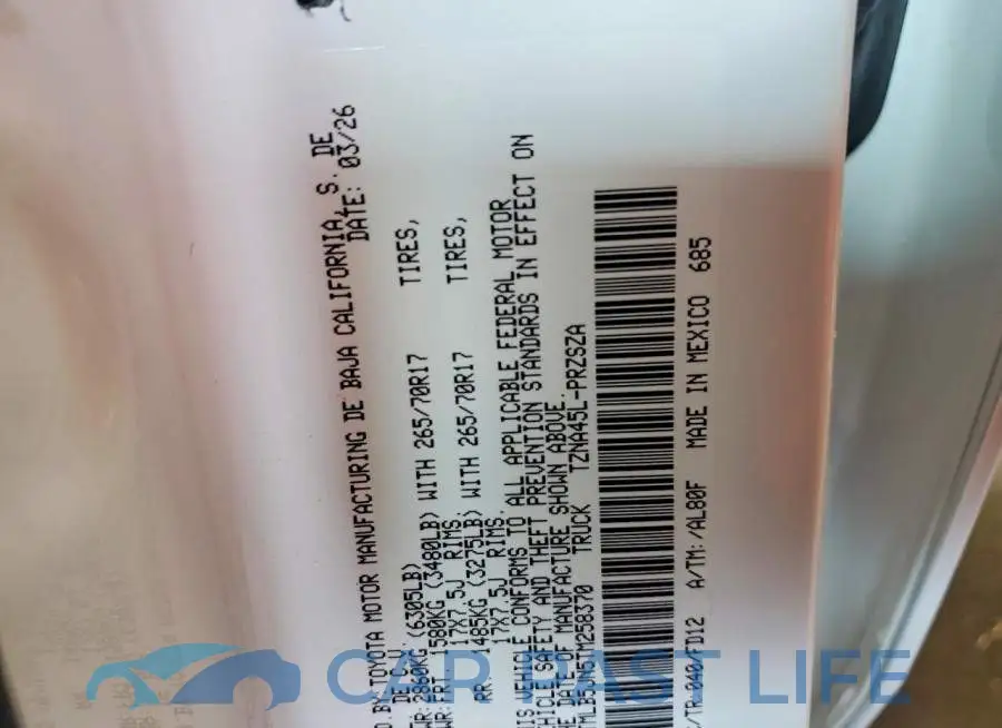 3TMLB5JN5TM258370# 13