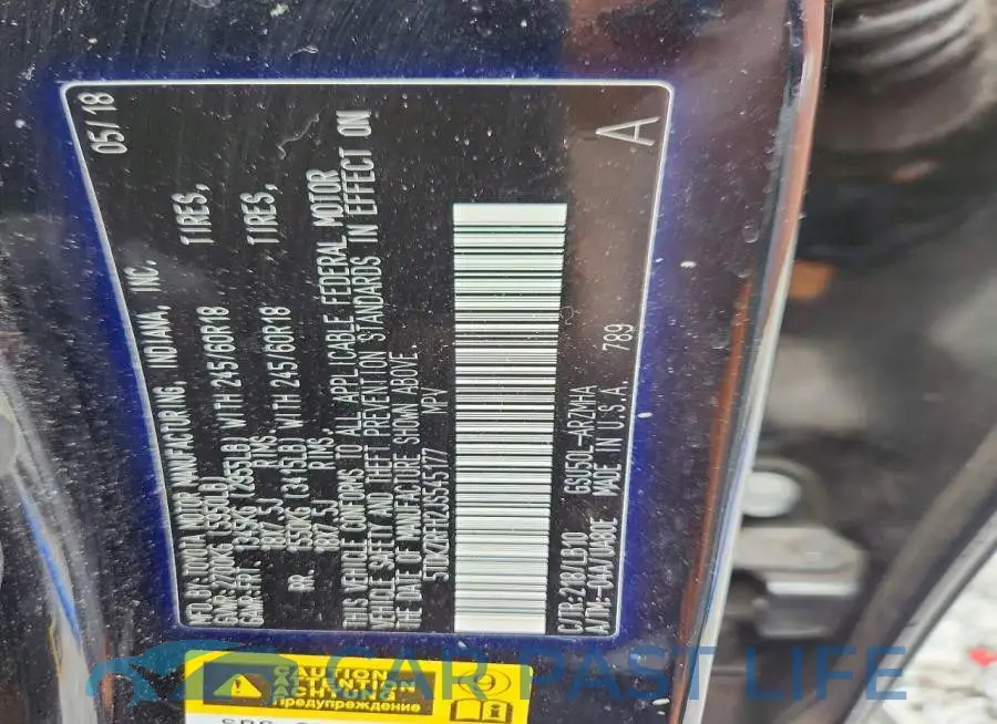 5TDKZRFH2JS545177# 13