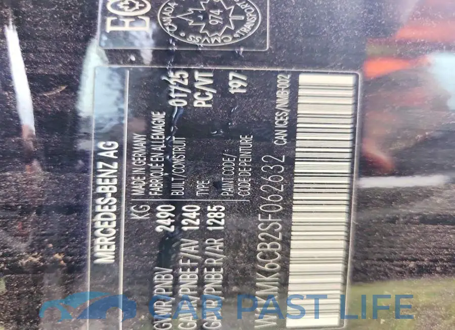 W1KMK6CB2SF062632# 12