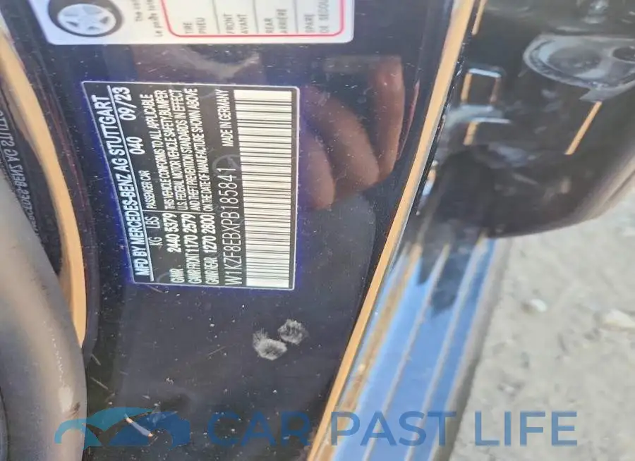 W1KZF8EBXPB185841# 12